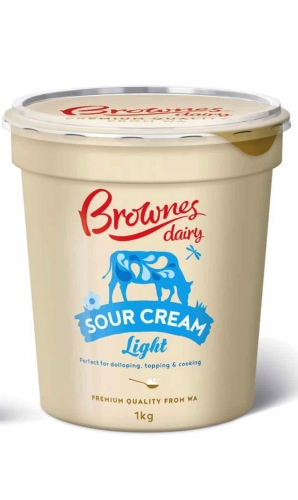 900gm Sour Cream - Brownes