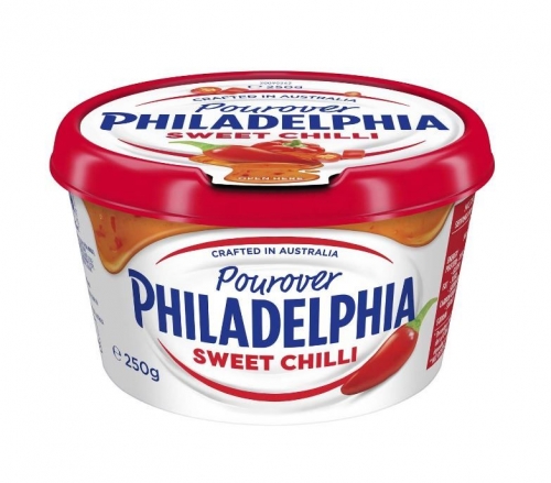 250gm x 6 Sweet Chilli Cream Cheese  - Philadelphia (BOX)