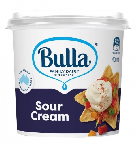 400ml Sour Cream - Bulla