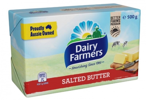 500gm Salted Butter - Dairy Farmers