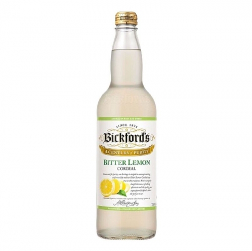 Bickfords Bitter Lemon Cordial 750mlx12* (BOX)
