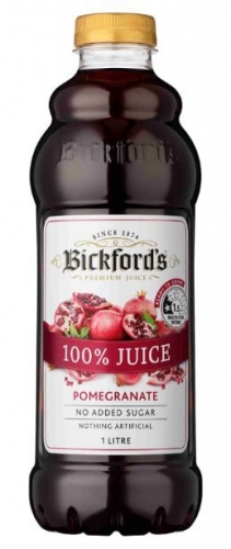 Bickfords Pomegranate Juice 1 litre x 6 (BOX)