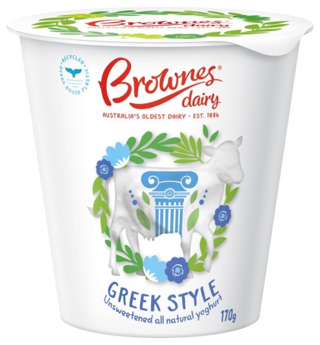 170gm Greek Yoghurt - Brownes