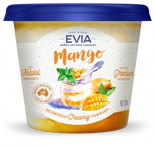 700gmx6 Mango Yoghurt - Evia (BOX)
