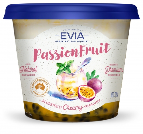 700gmx6 Passionfruit Yoghurt - Evia (BOX)