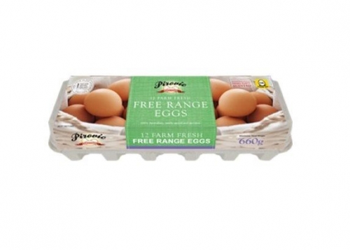 Free Range Eggs Dozen- Pirovic