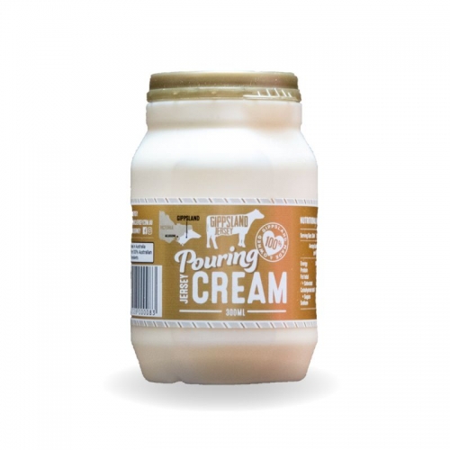 300ml Pure Pouring Cream - Gippsland Jersey