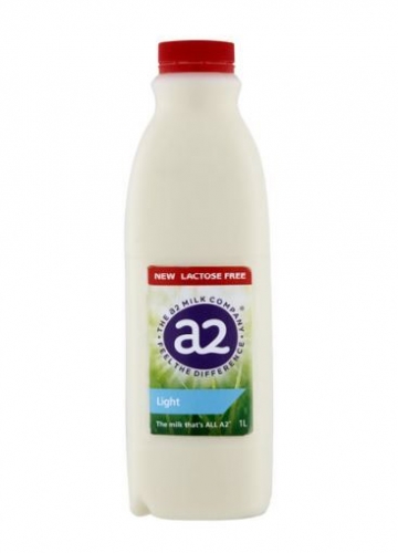 1 litre A2 Lactose Free Lite Milk