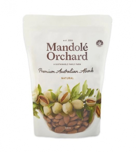 Mandole 500gm Almonds - Natural