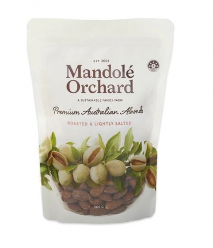 Mandole 500gm Almonds - Salted*