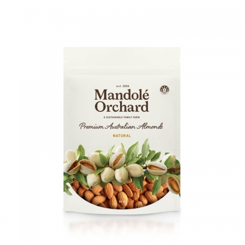 Mandole 50gmx10 Almonds - Natural (BOX)