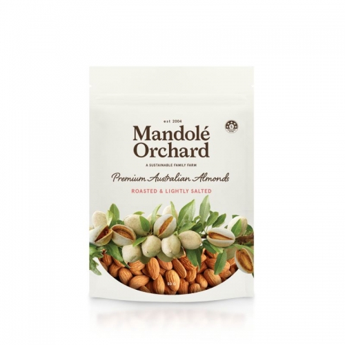 Mandole 50gmx10 Almonds - Salted* (BOX)