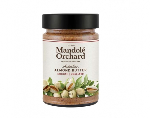 Mandole 300gmx6 Almond Butter - Unsalted* (BOX)