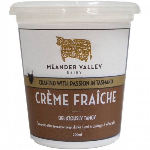 200ml Creme Fraiche - Meander Valley