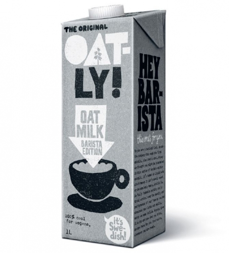 1 litre x 6 Oatly Barista Oat Milk (BOX)