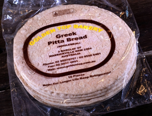 Pita Bread - x 14 Medium Wholemeal - Golden Top (BOX)