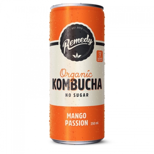 Remedy Mango Passion Kombucha 250mlx4x6* (BOX)
