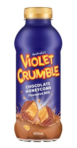 Violet Crumble Choc Honeycomb Milk 500mlx12* (BOX)
