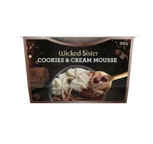 Wicked Sister Cookies & Cream Mousse 90gm