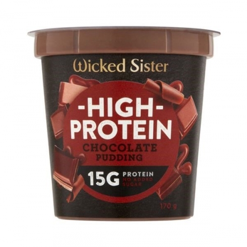Wicked Sister High Protein Pudding Chocolate 170gm